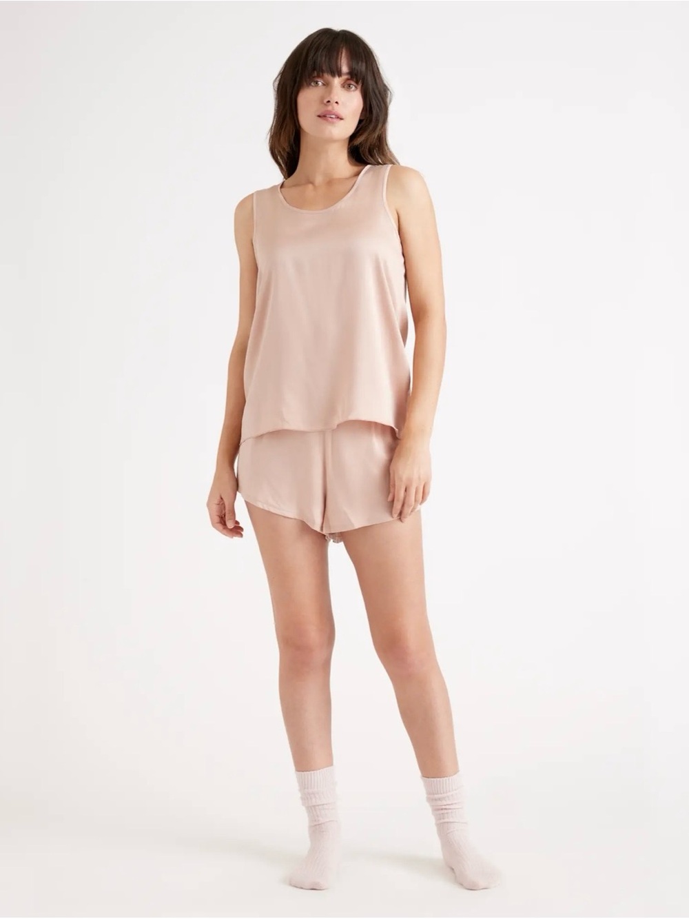 Quince 100% Washable Silk Pajama Shorts